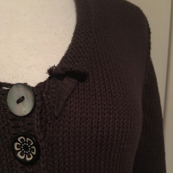 PURE Handknit Cotton assorted button front closure - Picture 2 of 8